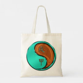 Houten Hond Tote Bag (Achterkant)