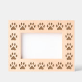 Houten Hondenpoot Print Foto Lijst 6 "x 4" Landsch Gegraveerde Lijstjes (Voorkant)