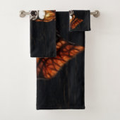 Houten hout Deer Rustic Land op maat Bad Handdoek (Insitu)