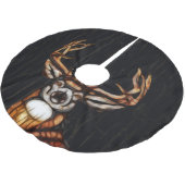 Houten hout Deer Rustin Land Eenduidig Koerhuis Kerstboom Rok (Gekanteld)