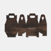 Houten Houten Rustieke Verjaardagsfeestgunstdozen Bedankdoosjes (Uitgevouwen)