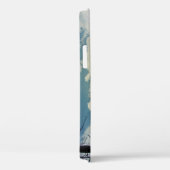 Houten huis, berg natuur landschap. Case-Mate iPhone case (Achterkant / Rechts)