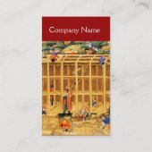 HOUTEN HUISHOUDELIJKE KARAKTER, ARCHITECTURELE BOU VISITEKAARTJE (Achterkant)