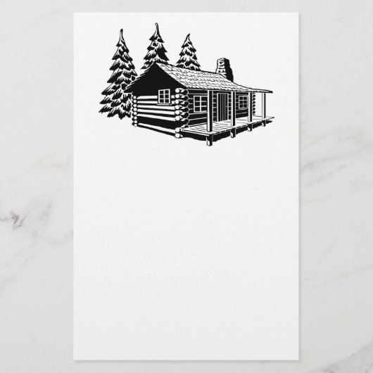 HOUTEN HUISJE BRIEFPAPIER (Voorkant)