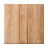 Houten illustratie lichte Bruine Vloer Tegeltje (Voorkant)