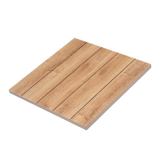 Houten illustratie lichte Bruine Vloer Tegeltje