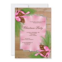 Houten Ingelijste Hoek Pine Kegels & Lint Kerstmis