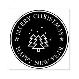 Houten inktpatroon rubberstempel