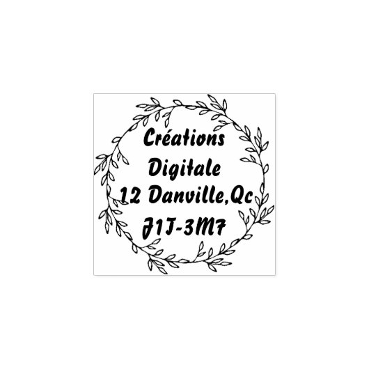 Houten inktpatroon rubberstempel (Afrduk)