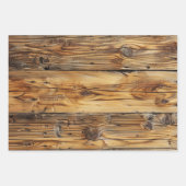 Houten Inpakpapier Vel (Voorkant 2)