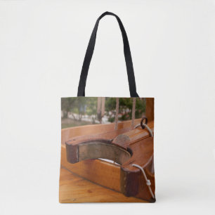 Houten Jachtboomjuk Schoudertas Tote Bag