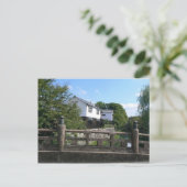 Houten Japanse brug Briefkaart (Staand voorkant)