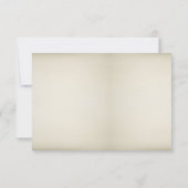 Houten, Jute & Touw Hart Trouw RSVP Kaart (Achterkant)