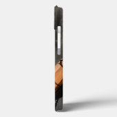 Houten kajak op de oever van Beaver Lake Case-Mate iPhone Case (Achterkant / Links)