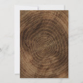 Houten kalender save the date kaart (Achterkant)