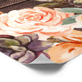 Houten kant, lampjes, blindstaren en pekelborden poster (Hoek)