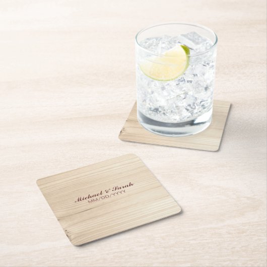 Houten Kartonnen Onderzetters (Insitu)