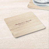 Houten Kartonnen Onderzetters (Schuin)