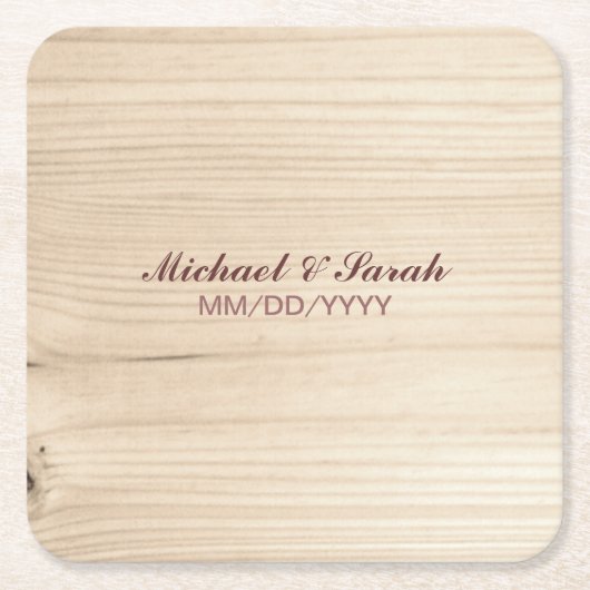 Houten Kartonnen Onderzetters (Voorkant)