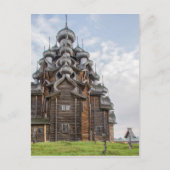 houten kerk, Rusland Briefkaart (Voorkant)
