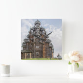  houten kerk, Rusland Vierkante Klok (Huis)