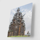 houten kerk, Rusland Vierkante Klok (Hoek)