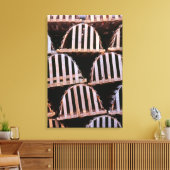 Houten Kistvallen Verticaal Canvas Afdruk (Insitu (Woonkamer))