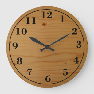 houten klok