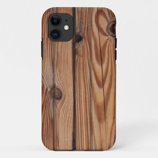 Houten Knoop - Houtnerf Textuur Case-Mate iPhone Case (Achterkant)