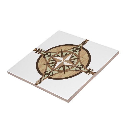 Houten komkommervector tegeltje (Zijkant)