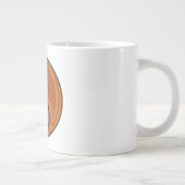 Houten Konijn Grote Koffiekop (Rechts)