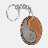 Houten Konijn Sleutelhanger (Voorkant Links)