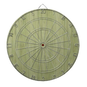 Houten Korrel van het Bamboe van het mos ziet de Dartbord