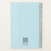 Houten Kruis Bijbel vers gepersonaliseerd Notitieboek (Achterkant)