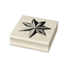 houten kunststempel rubberstempel