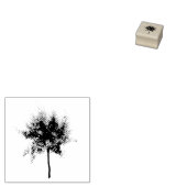 houten kunststempel rubberstempel (Gestempeld)