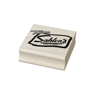 Houten Kunststempel Rubberstempel