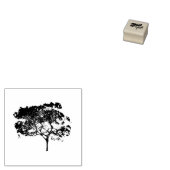 houten kunststempel rubberstempel (Gestempeld)