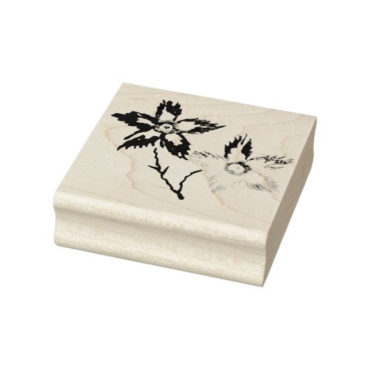 houten kunststempel rubberstempel (Stempel)