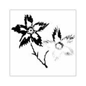 houten kunststempel rubberstempel (Afrduk)