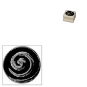 houten kunststempel rubberstempel (Gestempeld)