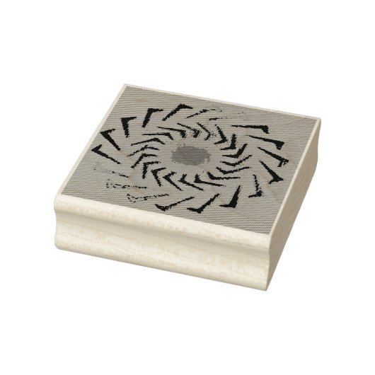 houten kunststempel rubberstempel (Stempel)