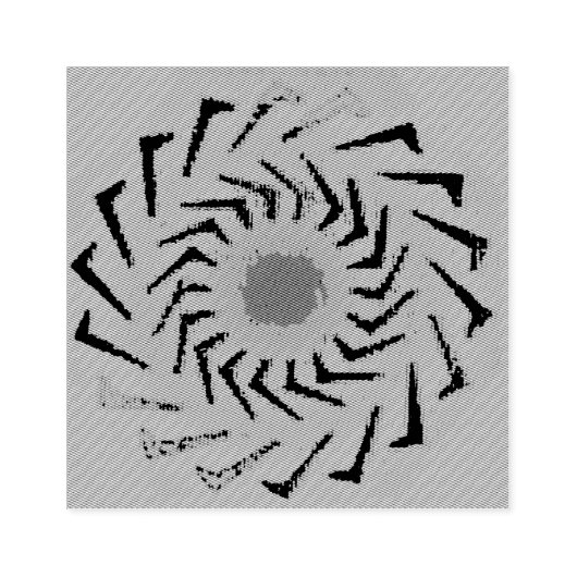 houten kunststempel rubberstempel (Afrduk)