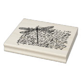  houten kunststempel rubberstempel (Stempel)