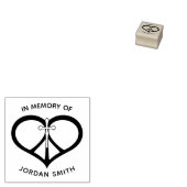 Houten kunststempel voor herdenking rubberstempel (Gestempeld)