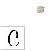 Houten kunststempels/alfabet rubberstempel (Gestempeld)