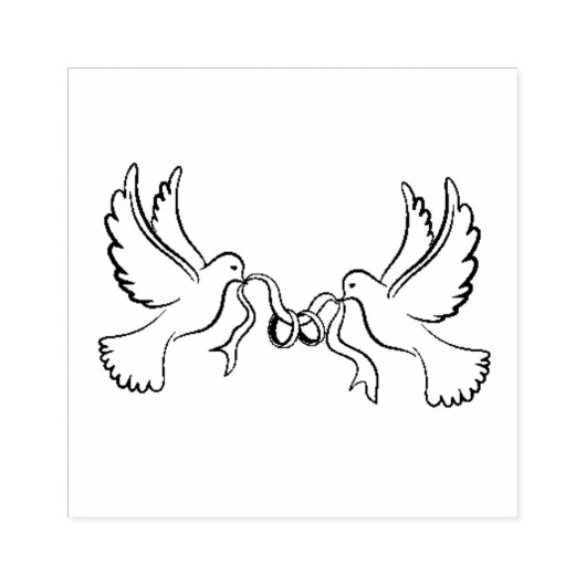 Houten kunststempels/duiven rubberstempel (Afrduk)