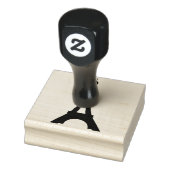 Houten kunststempels/Eiffeltoren Rubberstempel (Stempel)