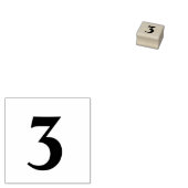 Houten kunststempels/nummers rubberstempel (Gestempeld)