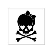 Houten Kunststempels/Schedel Rubberstempel (Afrduk)